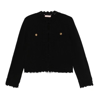 Kardiganas moterims, Juoda, Cardigans