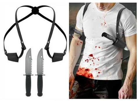 Fiesta Skulderhylster med knive