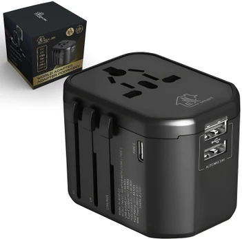 Extralink Smart Life dla podróżnych EU/UK/USA/AU/CH + USB-C USB-A
