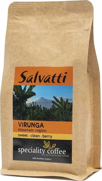 Kavos pupelės Salvatti Virunga 250 g