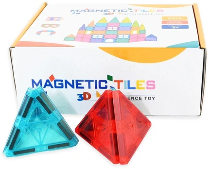 Magnetiniai blokeliai 60 vienetų