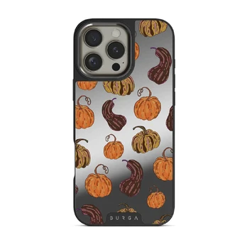 Pumpkin Season - iPhone 16 Pro Max Case, Elite Mirror Dark (MagSafe) / Gunmetal