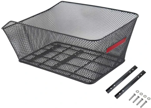 Rear bicycle basket FSBKT-105 juodas