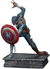 IronStudios - Marvel What If ... : 1:10 Art Scale Statue - Zombie Captain America kaina
