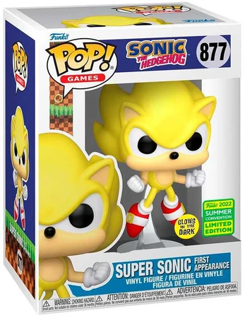 Funko POP figure Sonic The Hedgehog Super Sonic Exclusive