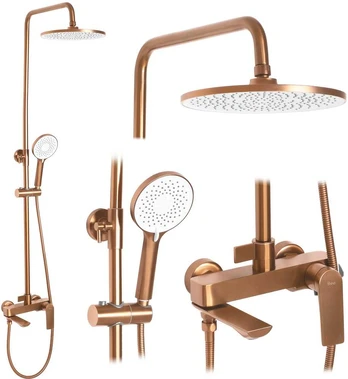 Dušo sistema REA Avalon, Brushed Copper