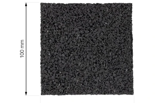 Antivibracinis kilimėlis WALTECO, 100 x 100 x 15 mm, ST