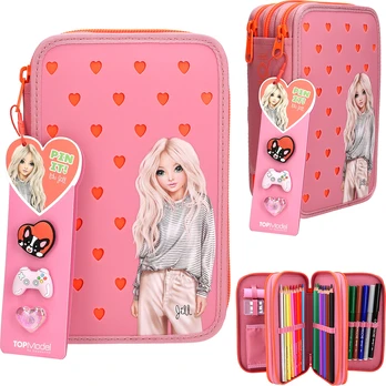 Topmodel - Triple Pencil Case With Silicone Pins 2.0 PIN IT (0414128)