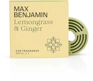 MAX BENJAMIN Kvapo automobiliui papildymas LEMONGRASS & GINGER