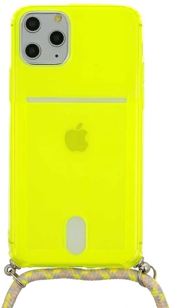 Topt STRAP Fluo dėklas skirtas Apple iPhone X/XS Lime