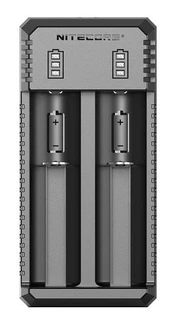 BATTERY CHARGER 2-SLOT/UI2 NITECORE