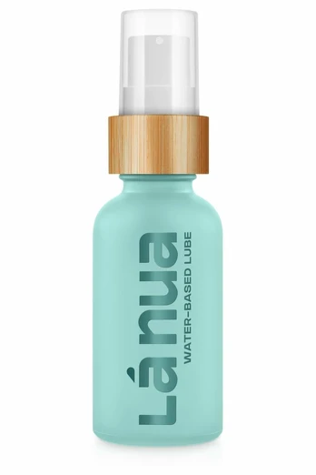 LA NUA Unflavored Water-Based Lubricant 30ml - Natural Formula, Glass Bottle