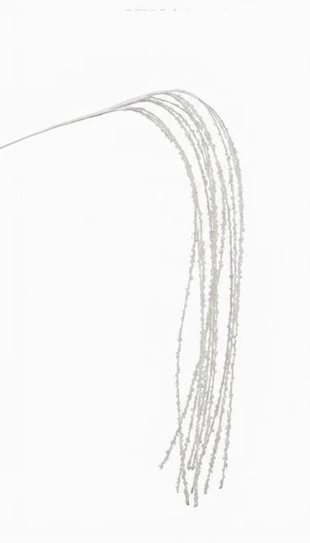 Dirbtinė šakelė Christmas Touch Glitter, balta sp., 108 cm