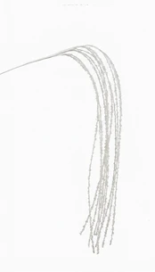 Dirbtinė šakelė Christmas Touch Glitter, balta sp., 108 cm kaina