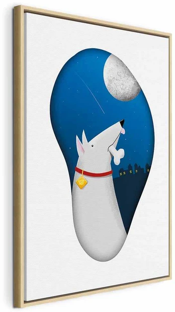 Artgeist Paveikslas - Dog Dreams (1 Part) Vertical