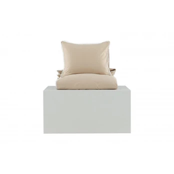 Livia Bed Set Cotton sateen - Beige / White decor - 150*200