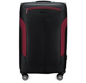 Solier Luggage Medium soft luggage M Solier STL1801 juodas