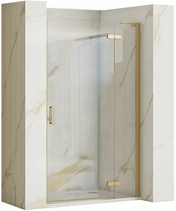 "Rea Hugo 80 Gold Brushed" dušo durys
