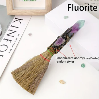 Kvarco lazdelė, Fluoritas