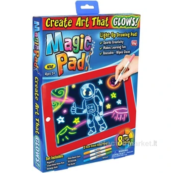Piešimo lenta šviečianti Magic Sketchpad