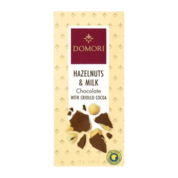 Pieniškas šokoladas HAZELNUTS & MILK su CRIOLLO kakava