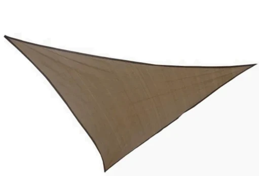 Stogelis nuo saulės 4.8x4.8x4.8 m trikampis, smėlio