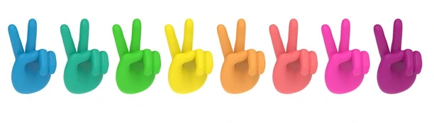Winkee - Drinks Markers - Peace - Set of 8