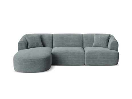 Modular Left Corner Sofa, "Campi", 4 Seats, 256x156x70 Made in Europe