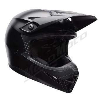 BELL MX-10 Mips Solid Vaikiškas krosinis šalmas juodas matinis