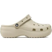 Šlepetės Crocs Classic Platform Clog W 206750 Smėlio