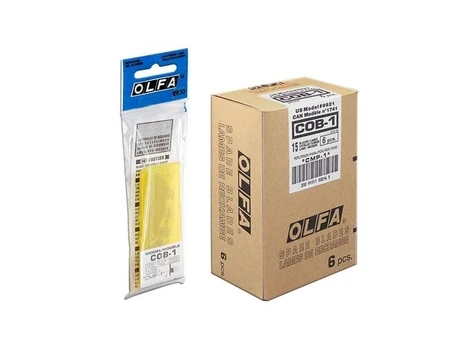 Geležtės COB-1 OLFA 15 vnt