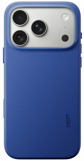 Dėklas Moft Snap MagSafe skirtas iPhone 18 Pro / 17 Pro mėlyna