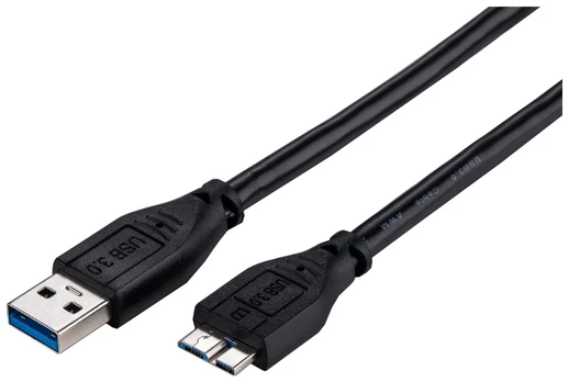 LinkIT USB 3.0, A - MicroB, 2 m. Micro B tik USB 3.0