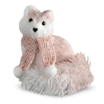 Figūrėlė, "Lapė", 19 cm, balta/rožinė