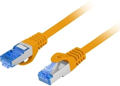 PATCHCORD KAT.6A S/FTP LSZH CCA 1M POMARAŃCZOWY FLUKE PASSED LANBERG kaina
