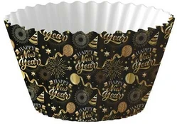 Fiesta Nytårs muffinsforme, 50 stk