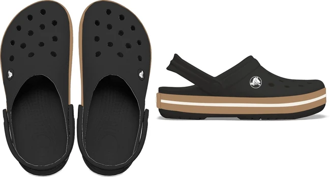 Crocs™ Crocband Gum Clog Black - 39,5