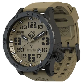 Hazard 4 Heavy Water Diver Arid B Black Nardymo laikrodis