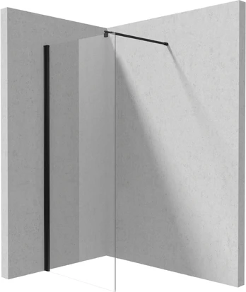 Dušo sienelė Deante Kerra Plus Nero, 80 cm x 198 cm