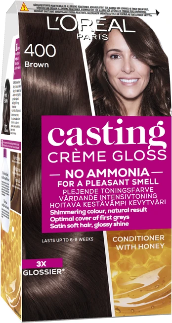 Plaukų dažai L’Oréal Paris Casting Creme Gloss, ruda sp., 400, 180 ml