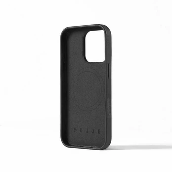 Mujjo Odinis dėklas for iPhone 16 Pro - Juodas