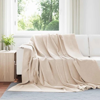 Mesti antklodės 6 pcs Smėlio 240 x 270 cm Flysas