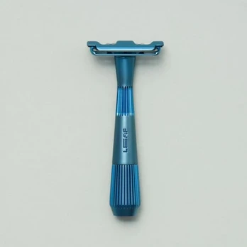 Leaf Shave The Twig Single-Edge Razor Vienašmenis skustuvas, Glacier