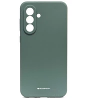 Žalias dėklas Samsung Galaxy A56 5G telefonui "Mercury Silicone Case"