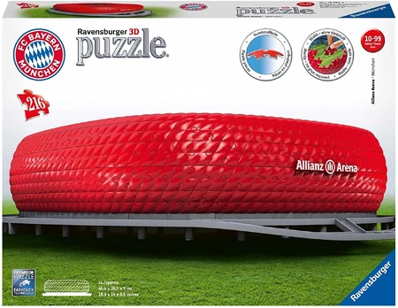 3D Puzzle Allianz Arena - RAVENSBURGER dėlionė