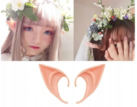 Elfo ausys hobitas 10 cm Cosplay