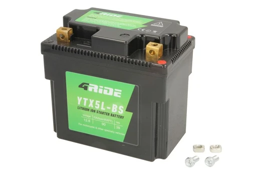 Akumuliatorius 4 RIDE YTX5L-BS 4RIDE LI-ION 12V 90A D+