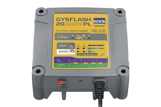 Įkroviklis akumuliatoriams GYS FLASH 20.12/24 PL