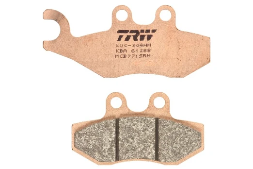 Stabdžių trinkelių rinkinys, diskinis stabdys TRW MCB771SRM