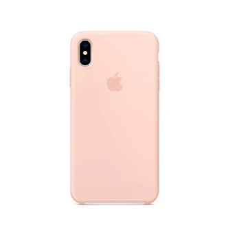 Apple iPhone XS Max Silikoninis dėklas - Rožinio smėlio